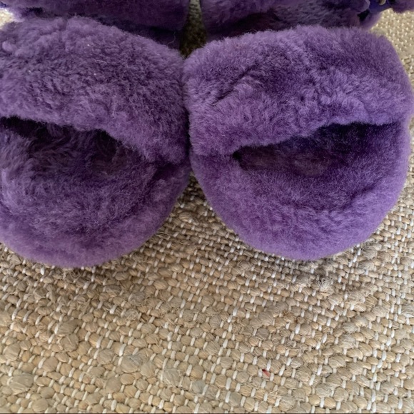 UGG Fuzz Yeah Sandals in Violet Bloom - Picture 6 of 8